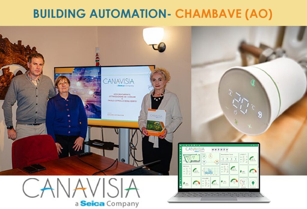 Canavisia, risparmio energetico, building automation , smart